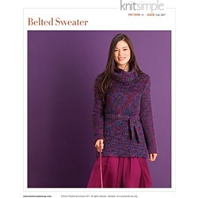 #01 Belted Sweater