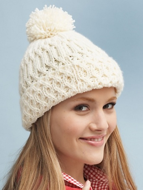 Ravelry: Aran Hat pattern by Bernat Design Studio
