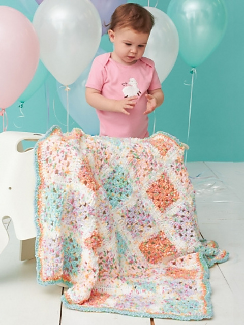 Dotty Blocks Blanket