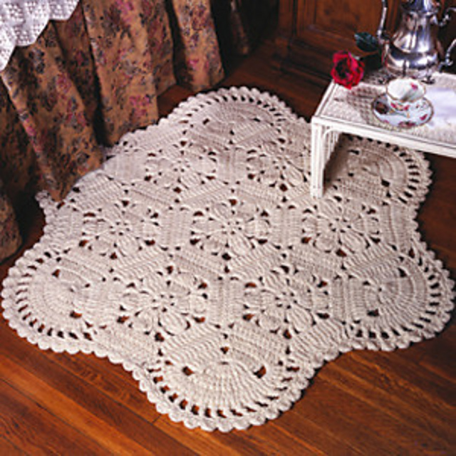Floral Hexagon (Aran)