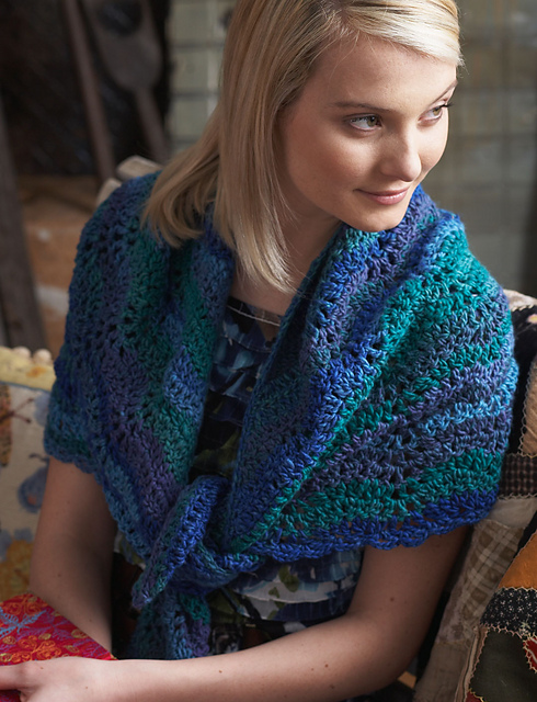 Mosaic Shawl #4922
