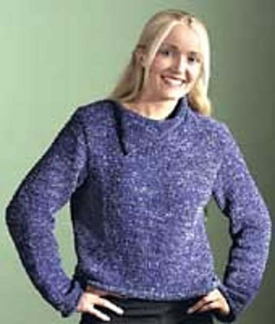 Jewel Box Split Collar Pullover