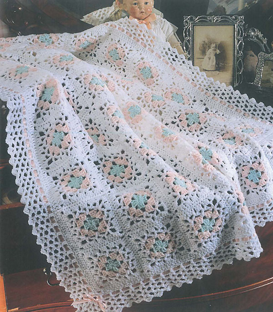 Lacy Granny Baby Afghan