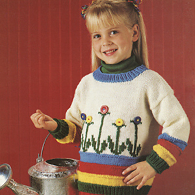 Flower Patch Sweater