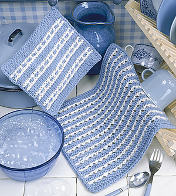Dishcloth & Potholder: Potholder