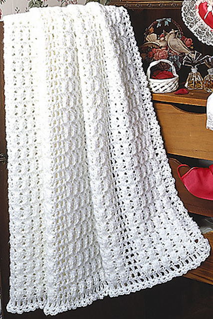 Valentine Cross Stitch Afghan