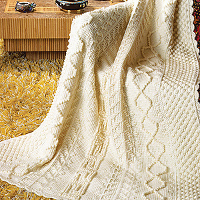Chenille Afghan