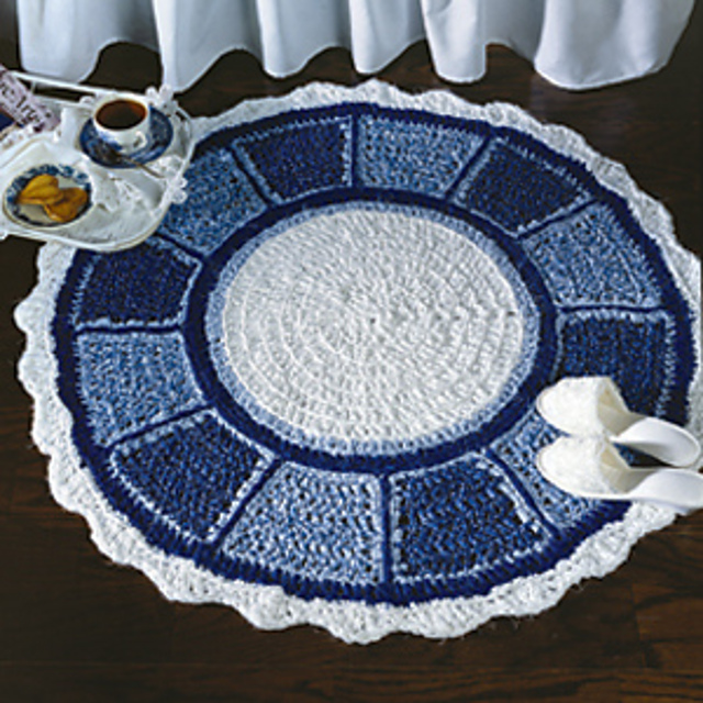 Blue Plate Special Rug