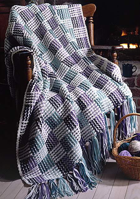 Checkerboard Afghan