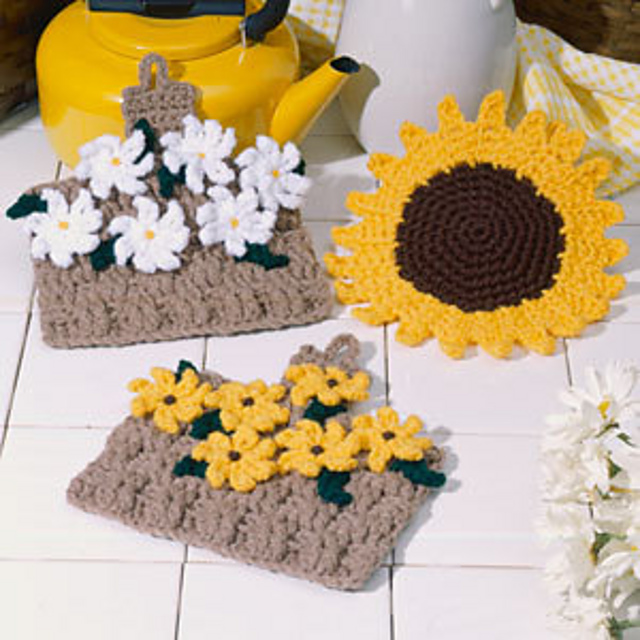 Pot Holder Bouquet: Sunflower