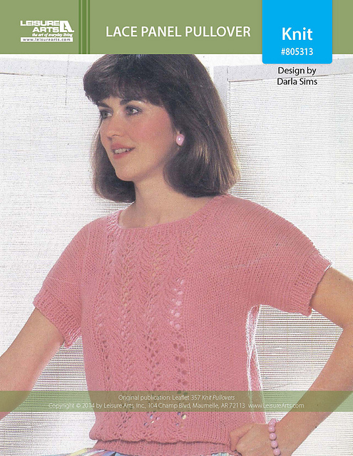 Lace Panel Pullover