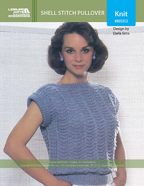 Shell Stitch Pullover