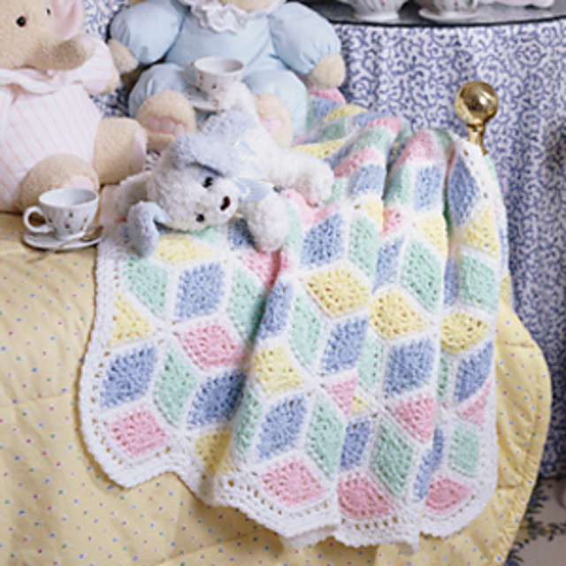 Tumbling Baby Blocks Afghan