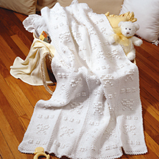 Buttons & Bows Blanket