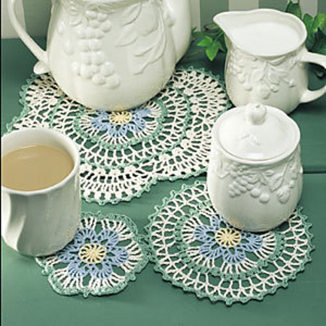 Triple Delight Doilies
