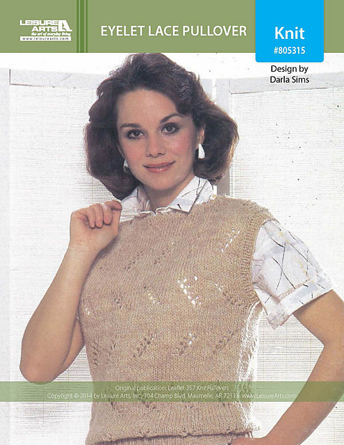 Eyelet Lace Pullover
