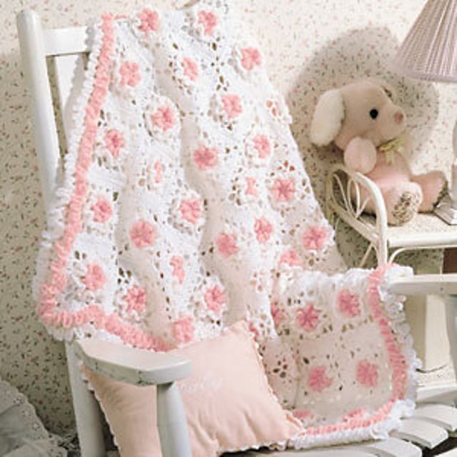 Rosy Ruffles Baby Wrap