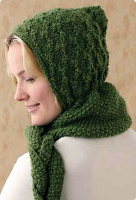 Hooded scarf