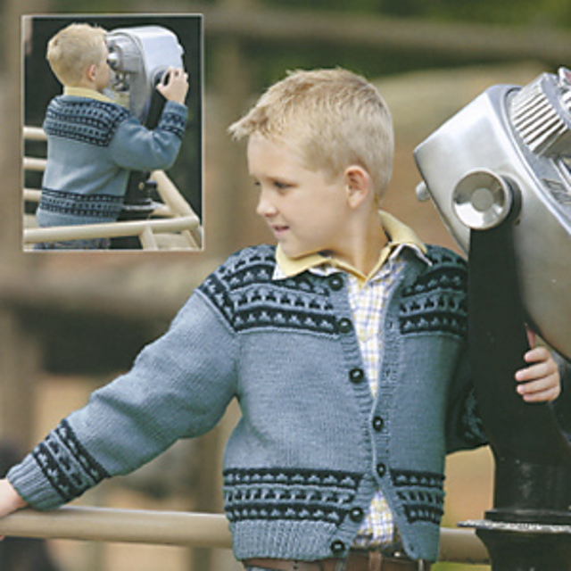 Nordic Stripe Cardigan