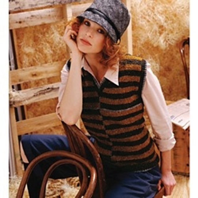 #22 Striped Vest