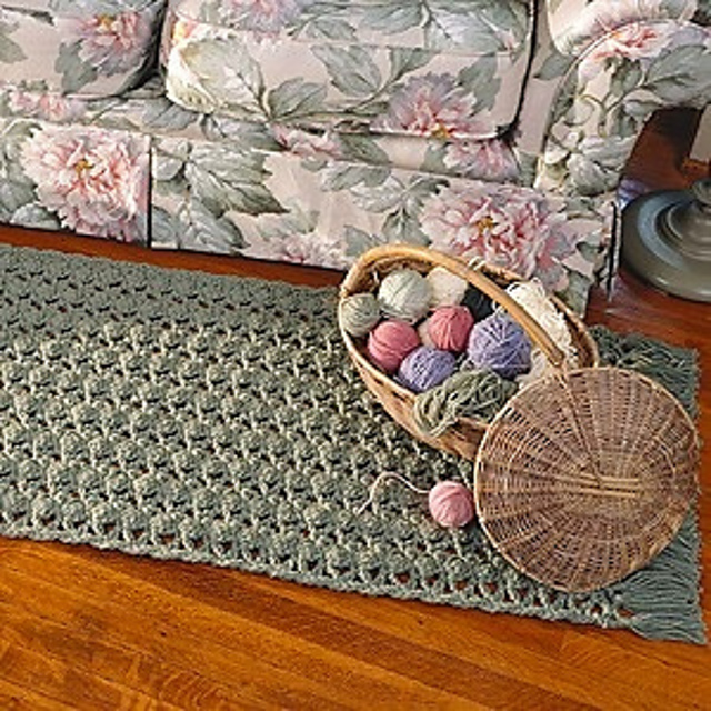 Clusters Rug & Runner (worsted)