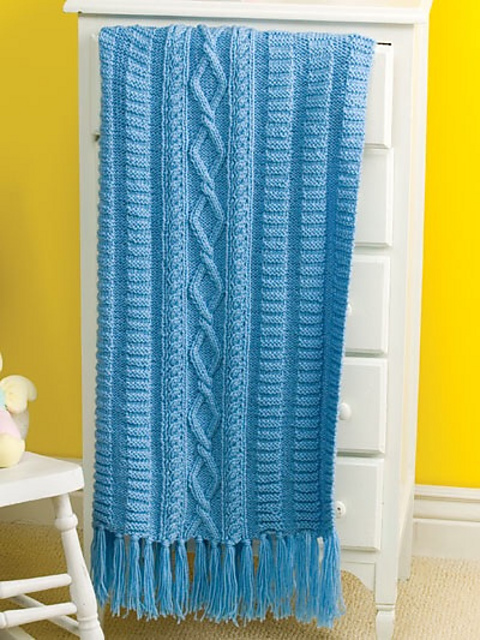 Cozy Cable Afghan