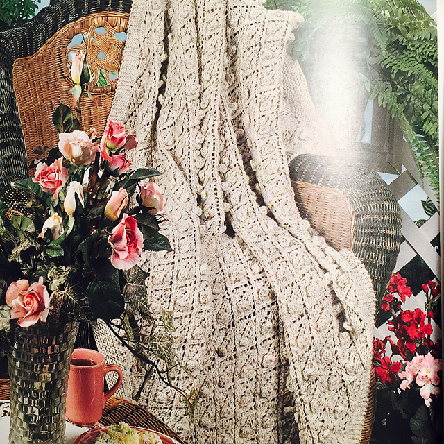 Romantic Lace Afghan