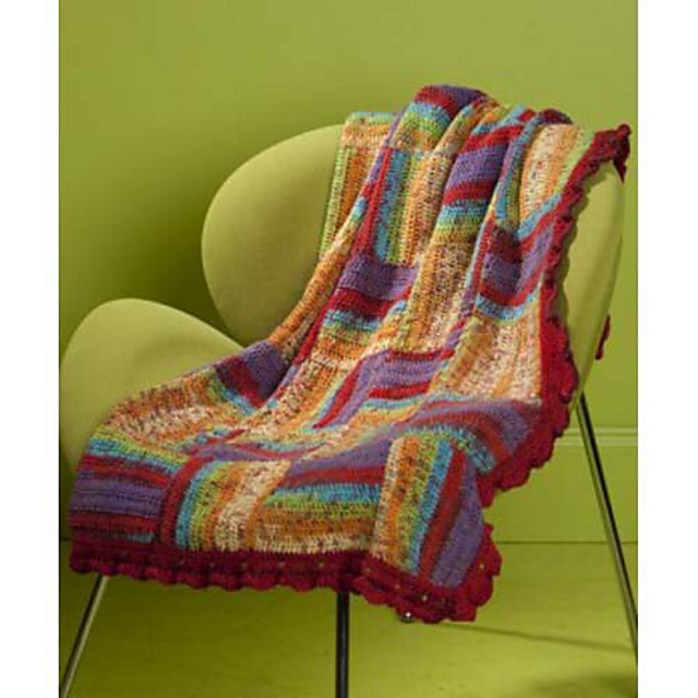 Ravelry: Woven Squares Throw pattern by Michele Wilcox
