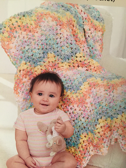 Rainbow Chevron Blanket