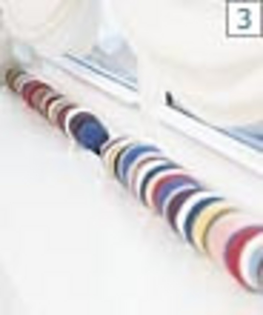 Striped Draft Blocker (Knit)