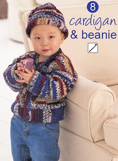 Cardigan & Beanie