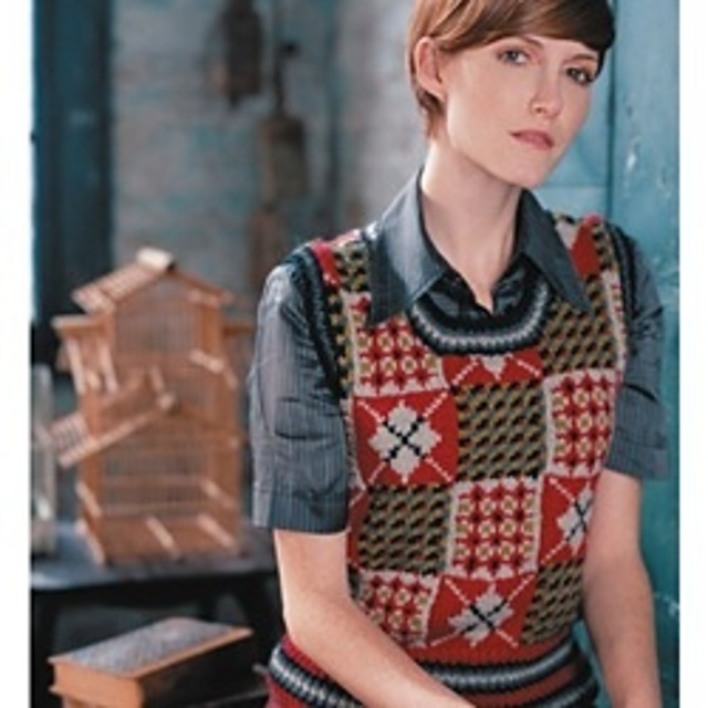 #28 Fair Isle Vest