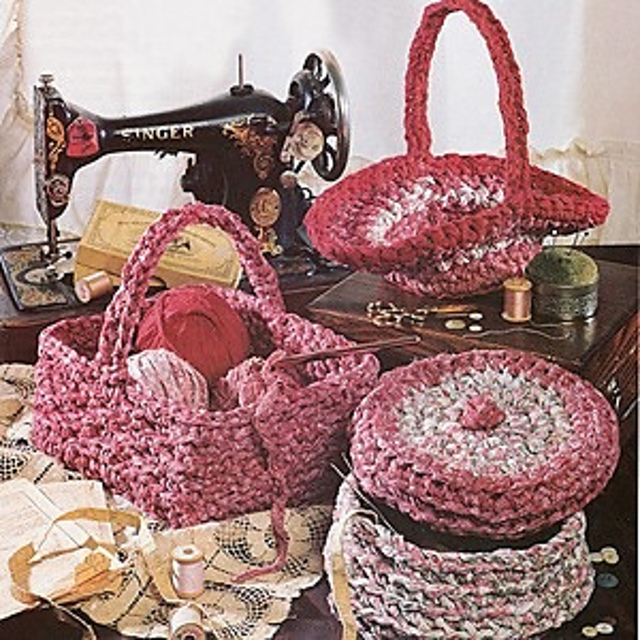 Homespun Baskets: Oval Basket