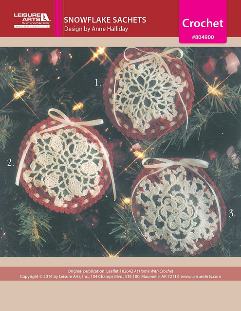 Snowflake Sachets #1