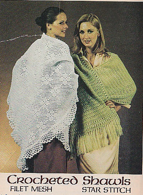 Filet Mesh Shawl