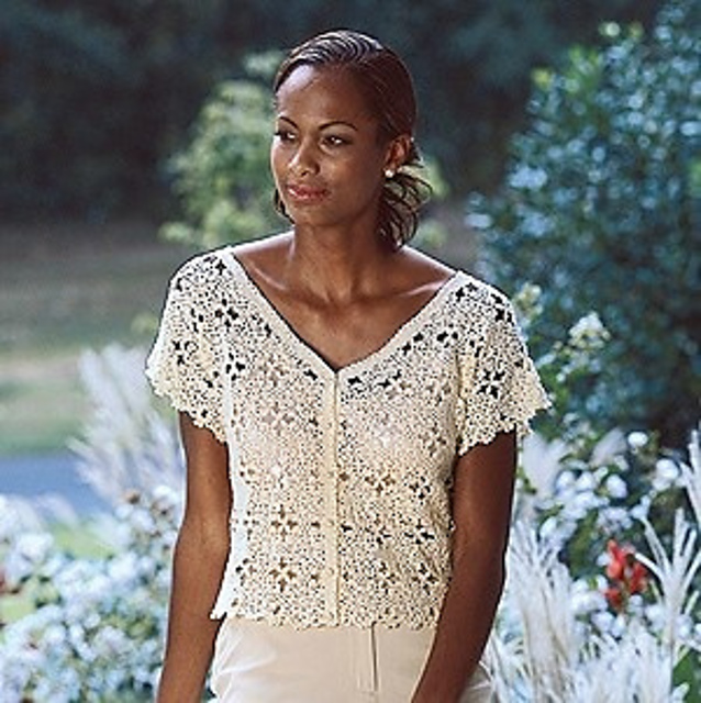 #5 Medallion Motif Cardigan