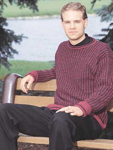 Men's Tweed Pullover