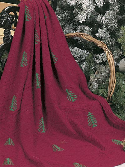 Pine Forest Afghan