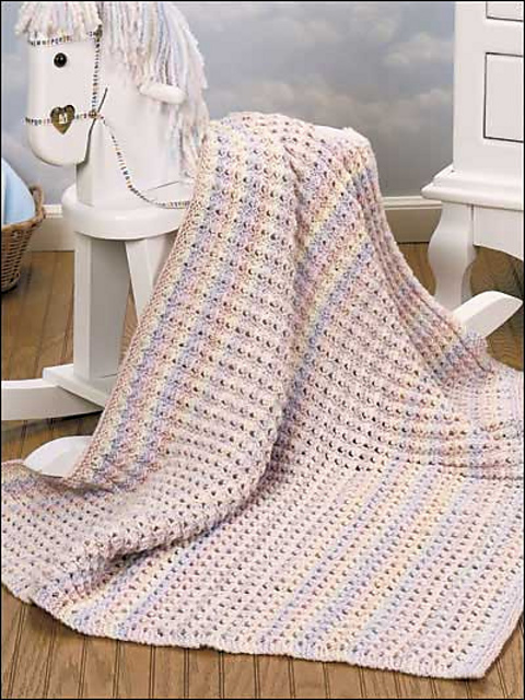 Rainbow Baby Afghan