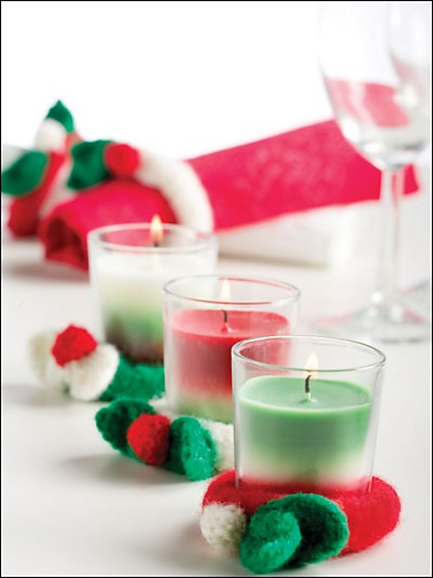 Wreath Table Trimmings: Votive Ring Wreath