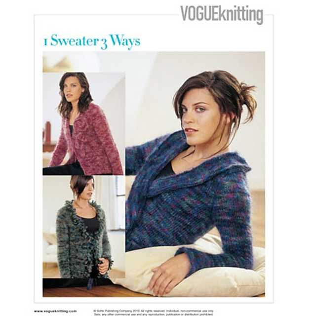 #29 1 Sweater 3 Ways