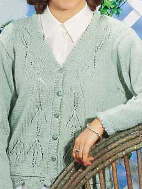 Lace Leaf Cardigan