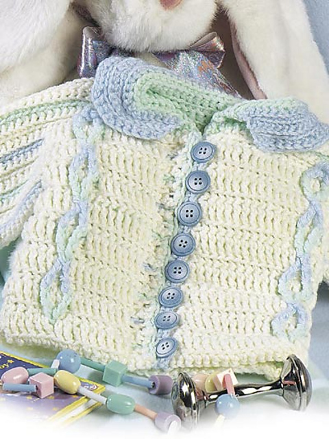 Button-Up Baby Cardigan