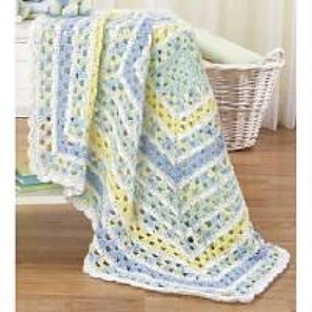 Sparkling Granny Baby Blanket
