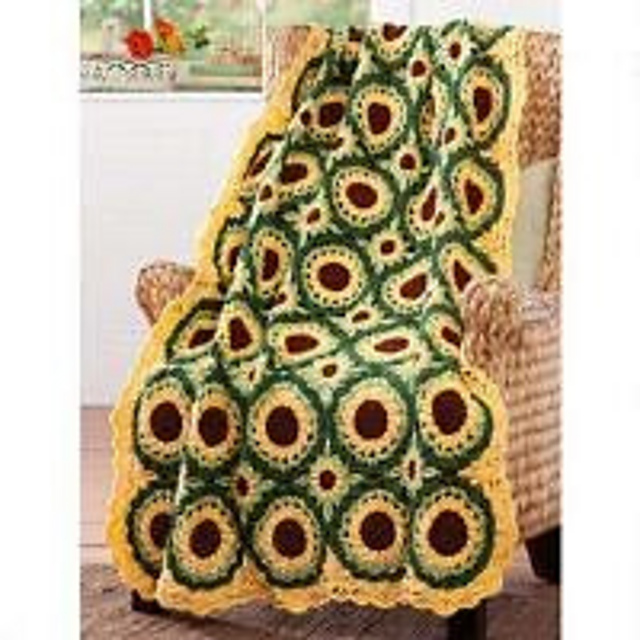 Glorious Garden Afghan