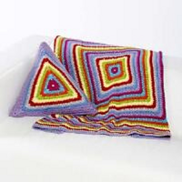 Ravelry: Colorful Squares pattern by Michele Wilcox