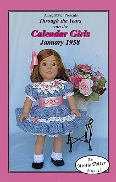 Through the Years Calendar Girls January 1958