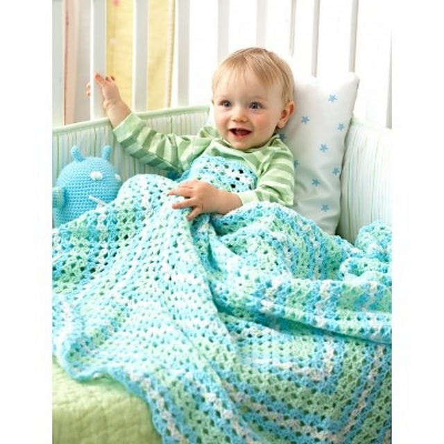 Shell Stitch Blanket