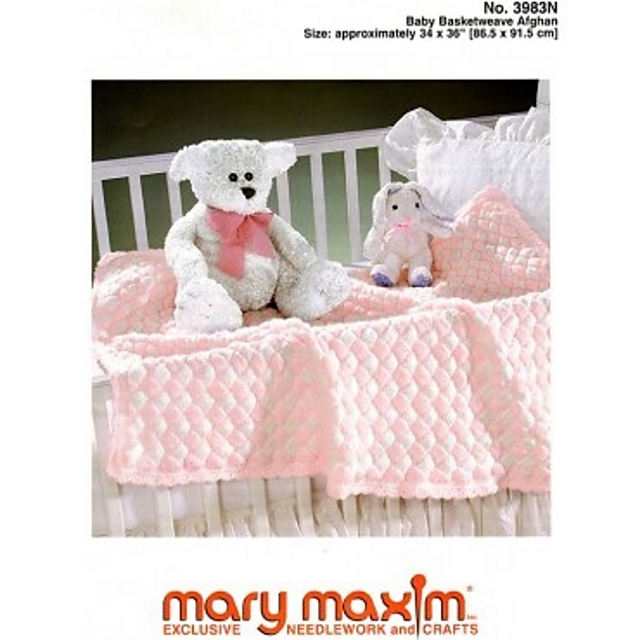 Baby Basketweave Afghan