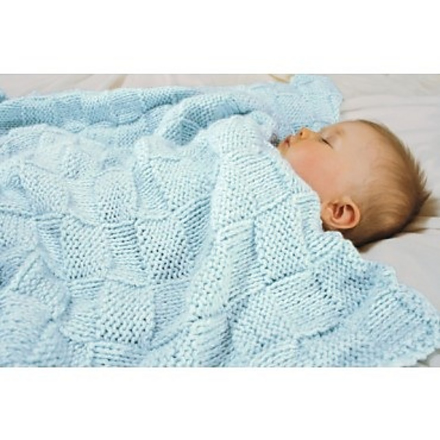 Baby Basketweave Blanket 7255